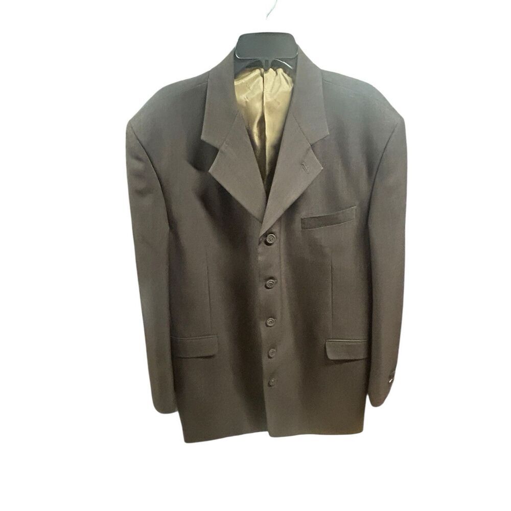 Stacy Adams Gray blazer sport jacket Size 44L Mens